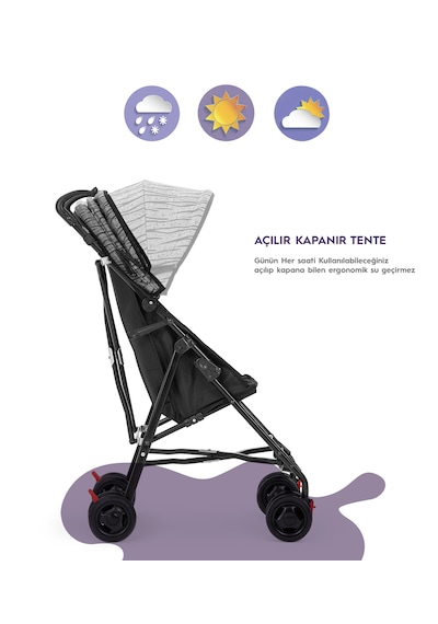 Moony Baby Mb108 Stork Baston Bebek Arabası Puset
