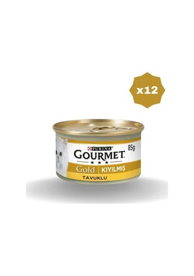 Felix Gourment Gold Kıyılmış Tavuklu 85 Gr - 12 Adet