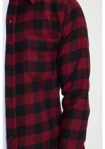 Tudors Erkek Slim Fit Dar Kesim Uzun Kollu Cepli Kareli Dama Desenli Kışlık Oduncu Gömlek-41693 Çok Renkli Tudors Erkek Slim Fit Dar Kesim Uzun Kollu Cepli Kareli Dama Desenli Kışlık Oduncu Gömlek-41693 Çok Renkli