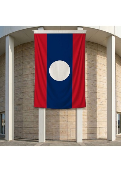 Laos Bayrağı 140gr Premium Raşel Kumaş 200x300 Cm Diğer