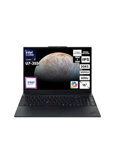 Lenovo Thinkpad E16 G421YC0042TXHMF71 U7-355 16 4 TB SSD 16'' WUXGA W10P Dizüstü Bilgisayar