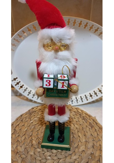 Noel Baba Takvimli 43 Cm