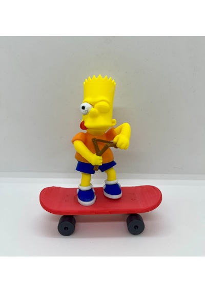Bart Simpson 3d Figürü