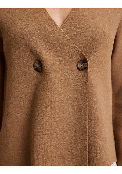 Pierre Cardin Camel Regular Fit Triko Hırka 50331256 Vr015