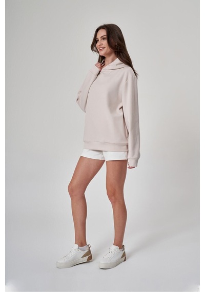 Ayessa Kadın Sweatshirt 1529112 Pudra