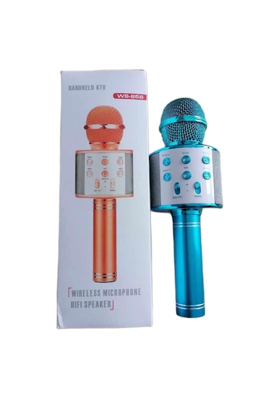 WS-858 Karaoke Mikrofon ve Hoparlör