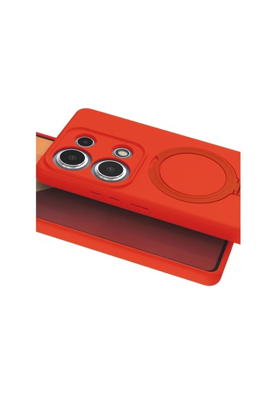 Redmi Note 13 Pro 4g Regal Magsafe Standlı Kapak - Turuncu