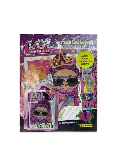 Lol Sticker Albümü 00887pa Pembe
