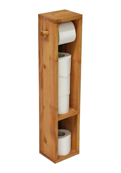 Ahşap Tuvalet Kağıdı Standı Wc Banyo Kağıtlıgı
