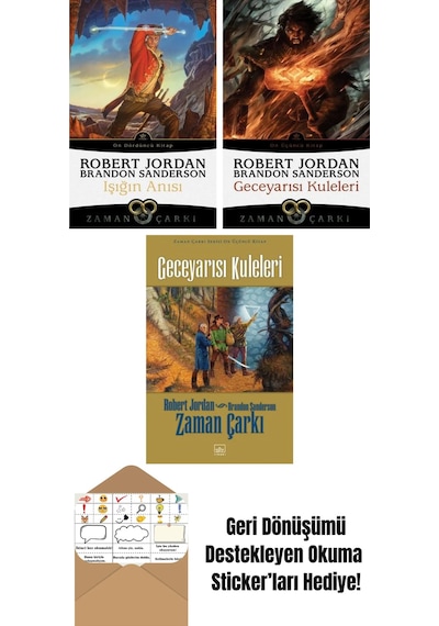 Işığın Anısı Zaman Çarkı 14 + Geceyarısı Kuleleri Zaman Çarkı 13 + Zaman Çarkı Serisi 13: Geceyarısı Kuleleri Ciltli