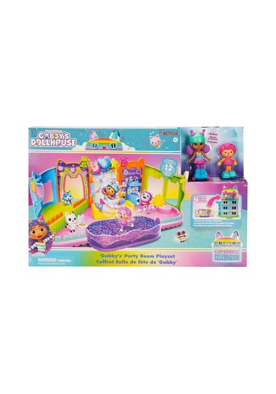 69755 Sun-spm-figür Oyun Set Gabby S Dollhouse Çatı Katı Paten Partisi Belirtilmemiş