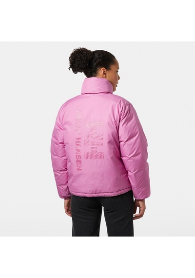 Helly Hansen Yu 23 Reversible Puffer Kadın Dik Yaka Mont Sari