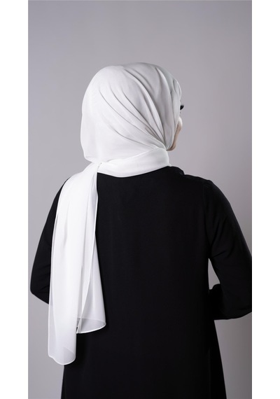 Hürrem Bone Krem Pratik Hazır Geçmeli Şal Şifon Kumaş Hijab Bone 3009 40