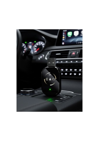 Araç İçi Kablosuz Carplay Android Auto Airplay Adaptörü - Wısıpı7973-3850