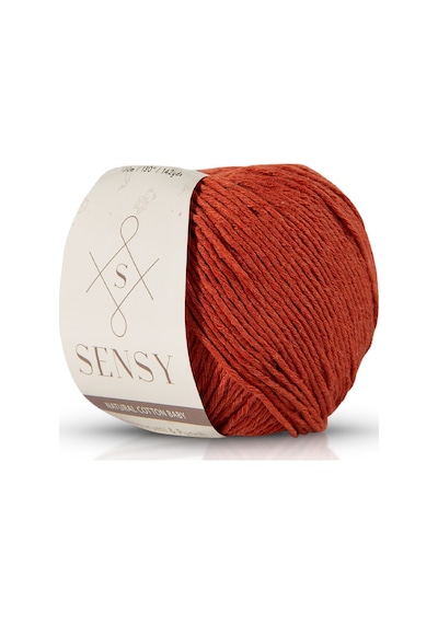 Premium Amigurumi Ipi Punch Panç Baby Soft Cotton 50 Gr Örgü Ip Kiremit