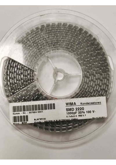 Smd2220 1nf 100v 2220 Smd Seramik Kondansatör 70 Adet