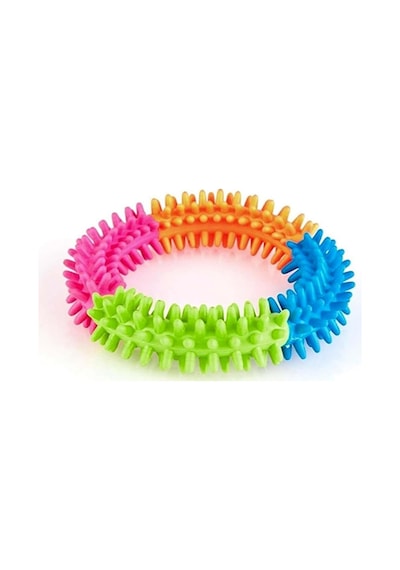 Pet Vogue Kauçuk Halka Diş Kaşıma Köpek Oyuncağı 12 Cm