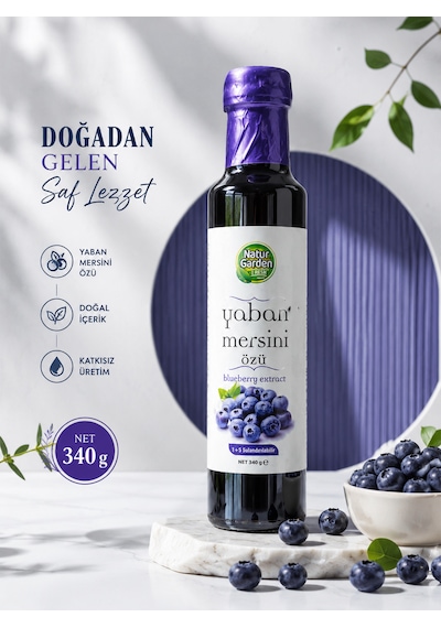 Natur Garden Yaban Mersini Özü 340 G
