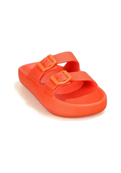 Hammer Jack Orthopedix Trace Çift Bantlı Tokalı Unisex Eva Terlik 581 282 Turuncu