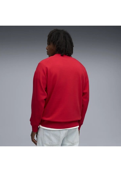 Puma Ferrari Tonal Shield Cn Kırmızı Erkek Sweatsirt