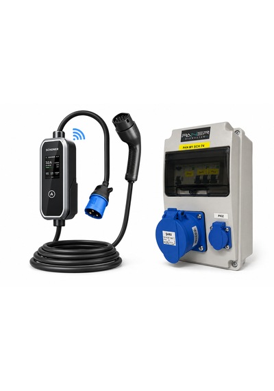 Schoner 7,4 Kw Şarj İstasyonu Ve Besleme Ünitesi