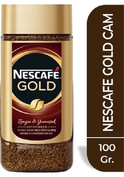 Nescafe Gold Kahve Cam 100 Gr X 4 Adet Çözünebilir