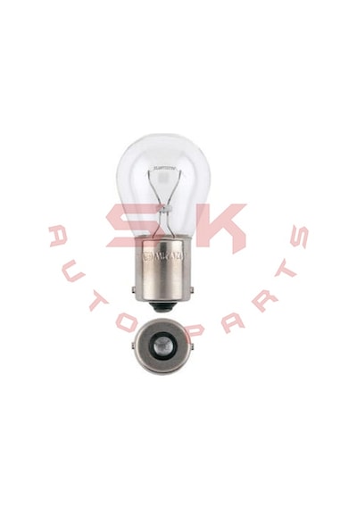 Skauto 10'Lu 12V 93 P21W Tek Duy Park Stop Sinyal Ampul BA15S