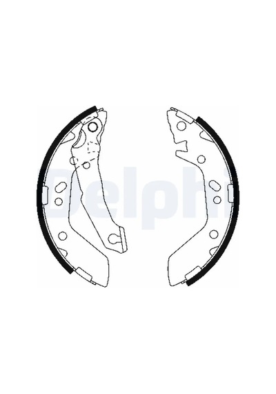 Hyundai Accent Milenyum Arka Fren Balatasi 2000-2006 Delphı Ls1909