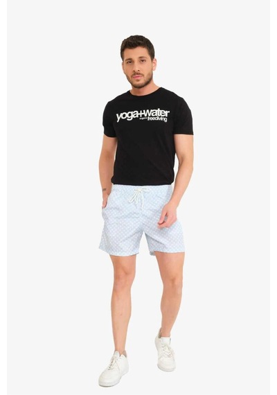 Superfly Men Swimwear Shorts L.blue Sunny Erkek Şort 21679-11 Siyah