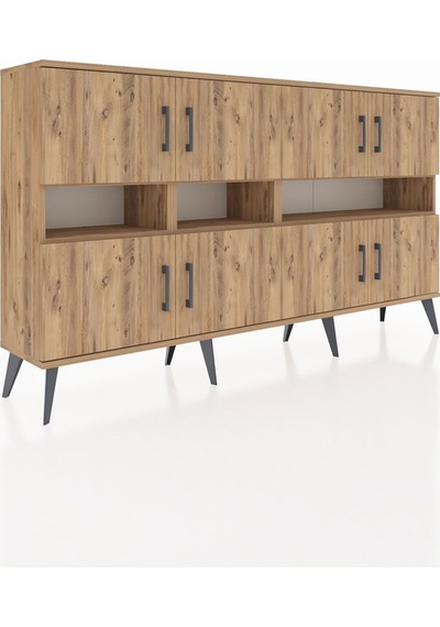 Arges Konsol 8 Raflı 8 Kapaklı 176x30x99 Çam-çam Atlas Çam - Atlas Çam Arges Konsol 8 Raflı 8 Kapaklı 176x30x99 Çam-çam Atlas Çam - Atlas Çam