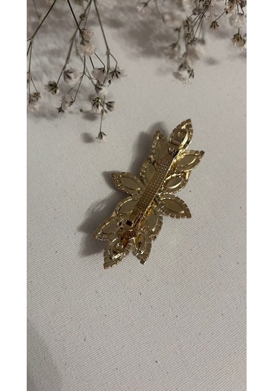 Taşlı Toka Gold Renk Çok Renkli 34405302