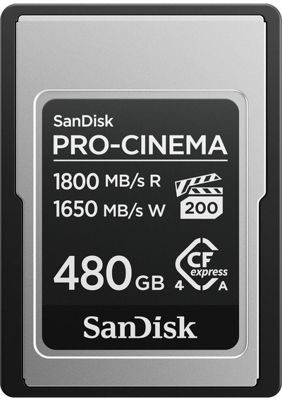Sandisk 480gb Pro-cinema Cfexpress Type-a Hafıza Kartı