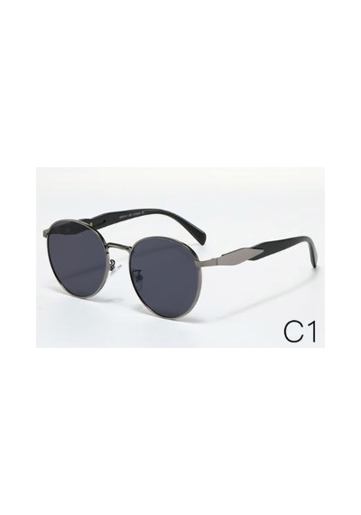 Unisex Çelik Çerçeve Güneş Gözlüğü Es124 Siyah - 712219964 Siyah
