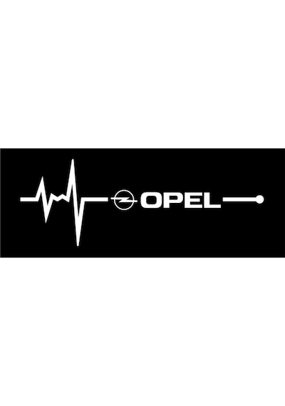Opel Napız Kalp Kelebek Cam Için Sticker Yapıştırma