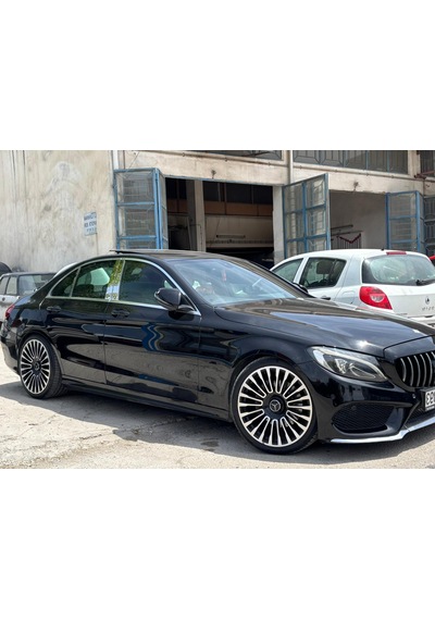 Mercedes W205 C Serisi Krom Kapı Direği Paslanmaz Çelik