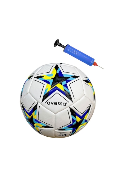 Avessa Ft800-110sıb Futbol Topu 4 Astar Pompalı Siyah