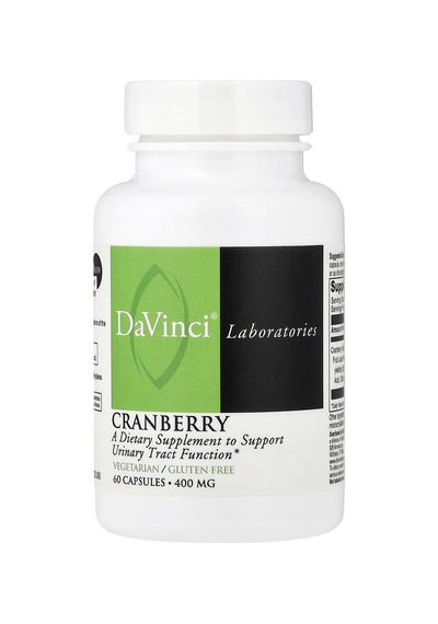 Davinci Laboratories, Cranberry, 400 Mg, 60 Capsules