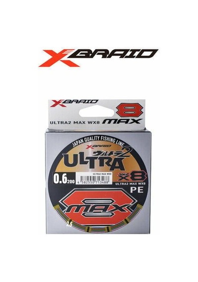Ygk X048 Ultra 2 Max Pe Wx8 200m Multicolour İp Misina 0.6pe 5.6kg