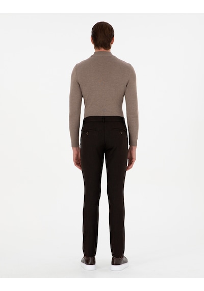 Pierre Cardin Erkek Kahverengi Pantolon Kanvas-chino 50299528-vr029 Kahverengi