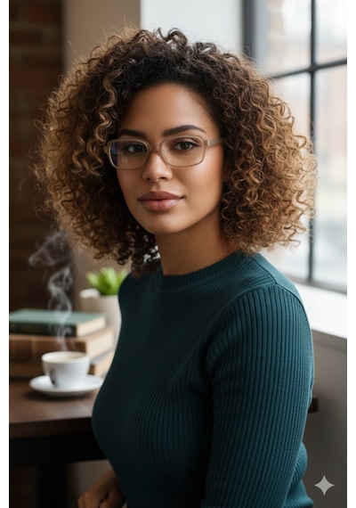 Glamy Kare Model Optik Uyumlu Mavi Işık Korumalı Gözlük Modern Çerçeveli Trend Şık Ve Modern Bej
