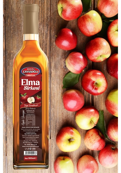 Bozkırlı Çavuşoğlu Doğal Fermantasyon Elma Sirkesi 500 ML