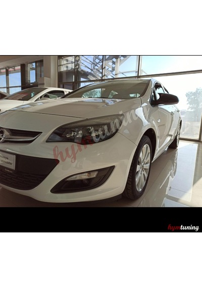 Opel Astra J Yarasa Ayna Kapağı - Parlak Siyah Abs   Plastik