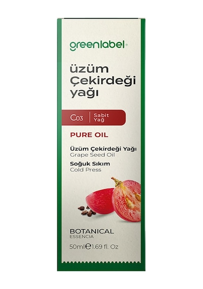 Greenlabel Üzüm Çekirdek Yağ 50 Ml
