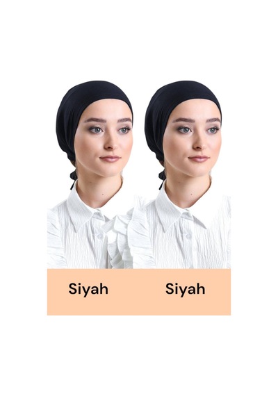Aldaiyr 2 Adet Düz Dikişsiz Penye Bone 4çok Renkli