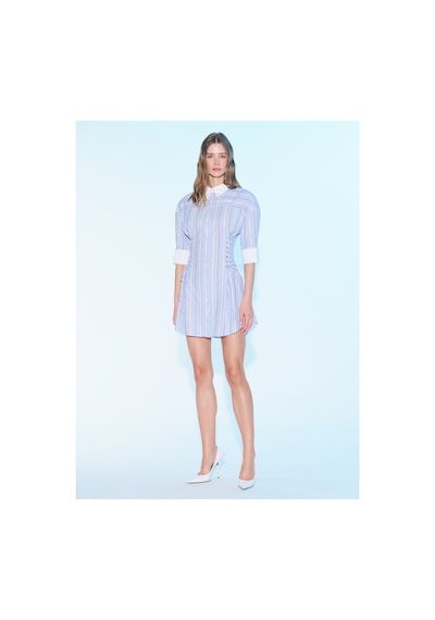 Sagaza Studio Ss6045 Mini Elbise Cok Renklı