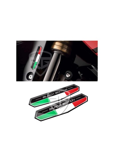 3D Motosiklet Çıkartma Etiket Sticker Vespa Scooter Ducati