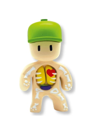 Stumble Guys Seri 1 - 3d Mini 1 İ Sürpriz Olan 5 Li Figür Seti - Super Gal Leonidas