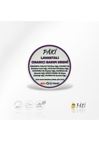 Lavantalı Onarıcı Bakım Kremi 50ml