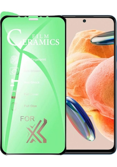 Xiaomi Redmi Note 12 Pro Ekran Koruyucu 9d Seramik Nano Tam Kaplayan Kavisli