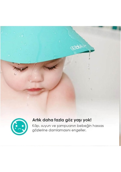 Bblüv Kap Silikon Şampuan Siperi Mavi